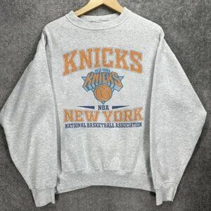 New York Knicks Sweatshirt Women Vintage New York Knicks Crewneck Men